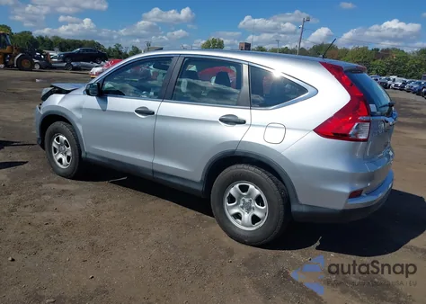 2015 Honda Cr-V Lx из США, поврежденный, VIN 5J6RM4H35FL098591